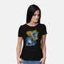 Indie Knight Fight-Womens-Basic-Tee-nickzzarto