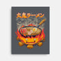 Fire Demon Ramen-None-Stretched-Canvas-rmatix