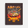 Fire Demon Ramen-None-Stretched-Canvas-rmatix