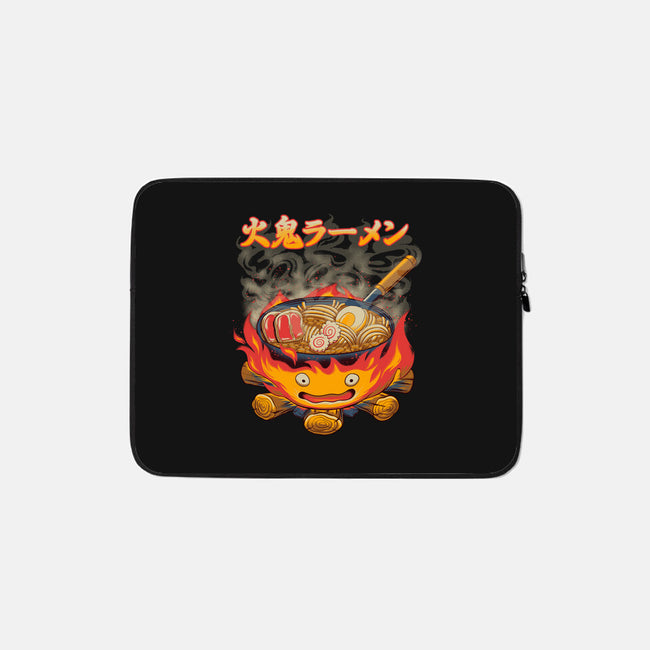 Fire Demon Ramen-None-Zippered-Laptop Sleeve-rmatix