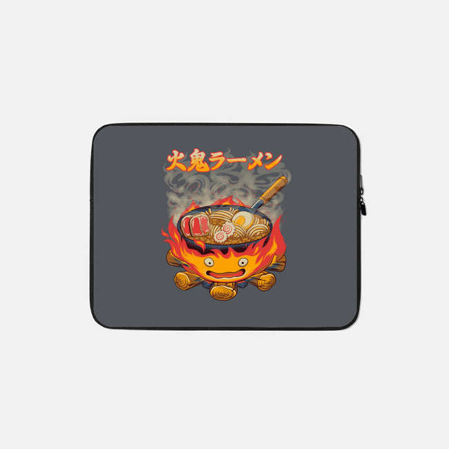 Fire Demon Ramen-None-Zippered-Laptop Sleeve-rmatix