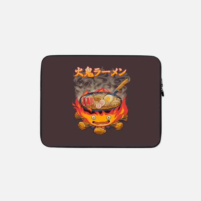 Fire Demon Ramen-None-Zippered-Laptop Sleeve-rmatix