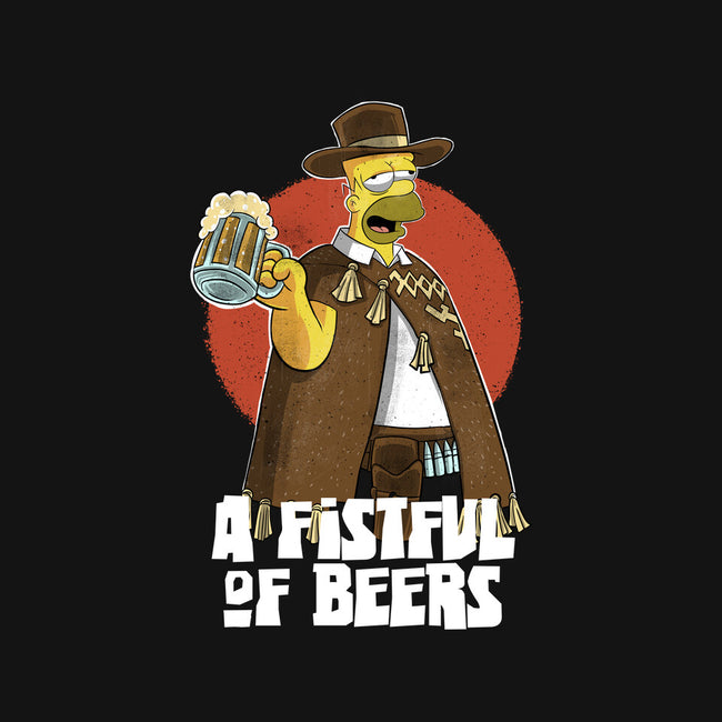 A Fistful Of Beers-Baby-Basic-Onesie-zascanauta