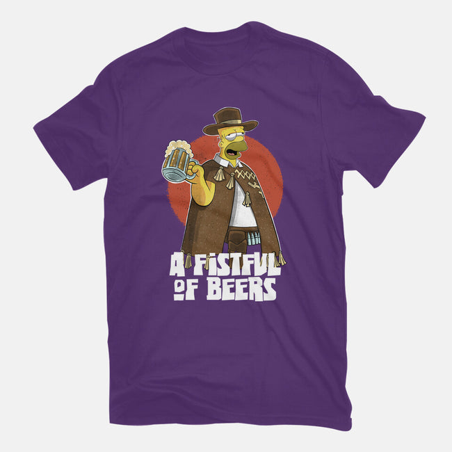 A Fistful Of Beers-Youth-Basic-Tee-zascanauta