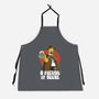 A Fistful Of Beers-Unisex-Kitchen-Apron-zascanauta