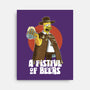 A Fistful Of Beers-None-Stretched-Canvas-zascanauta