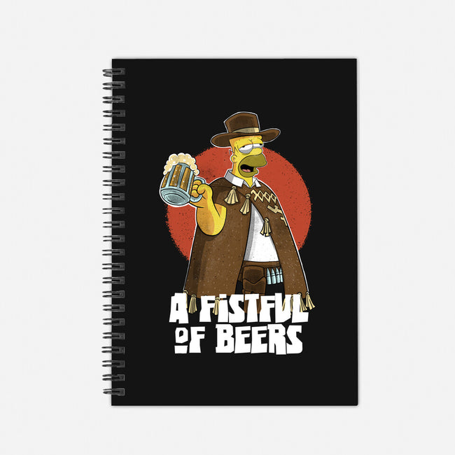 A Fistful Of Beers-None-Dot Grid-Notebook-zascanauta