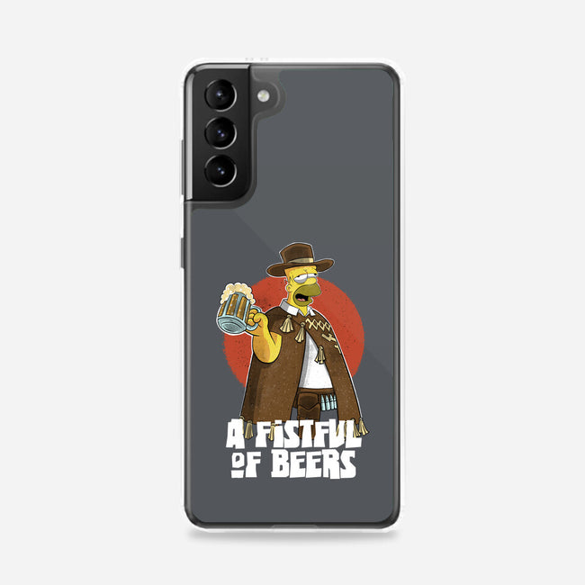 A Fistful Of Beers-Samsung-Snap-Phone Case-zascanauta