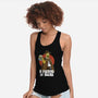 A Fistful Of Beers-Womens-Racerback-Tank-zascanauta