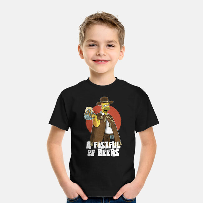 A Fistful Of Beers-Youth-Basic-Tee-zascanauta