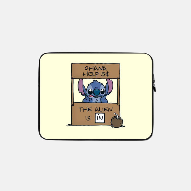 Ohana Help-None-Zippered-Laptop Sleeve-Barbadifuoco