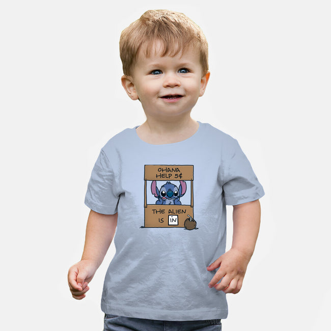 Ohana Help-Baby-Basic-Tee-Barbadifuoco