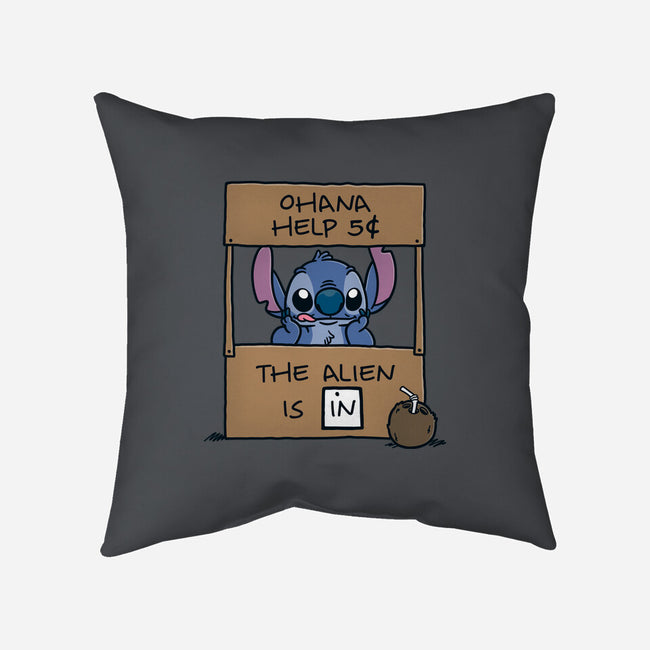 Ohana Help-None-Non-Removable Cover w Insert-Throw Pillow-Barbadifuoco