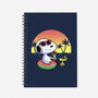 Beagle Summer Time-None-Dot Grid-Notebook-Astrobot Invention