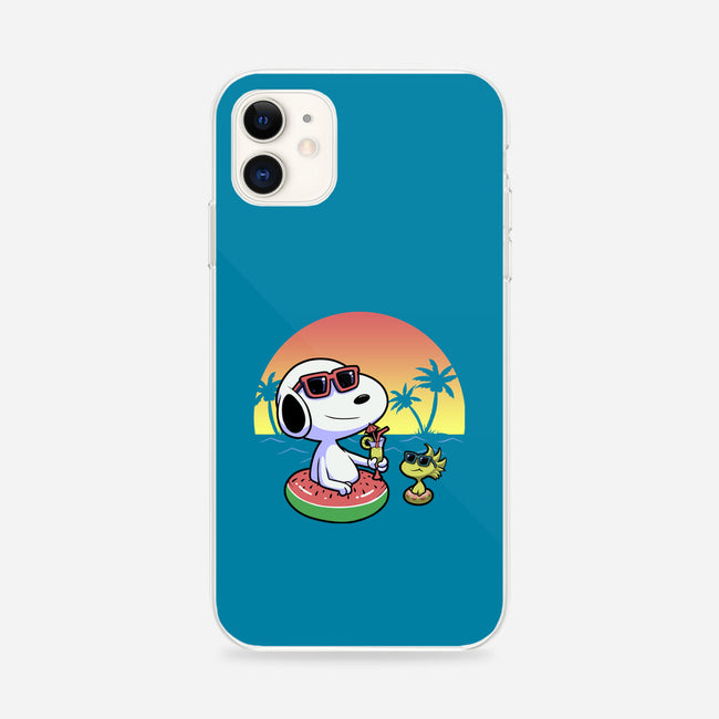 Beagle Summer Time-iPhone-Snap-Phone Case-Astrobot Invention