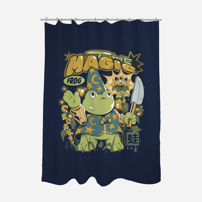 Magic Frog-None-Polyester-Shower Curtain-ilustrata