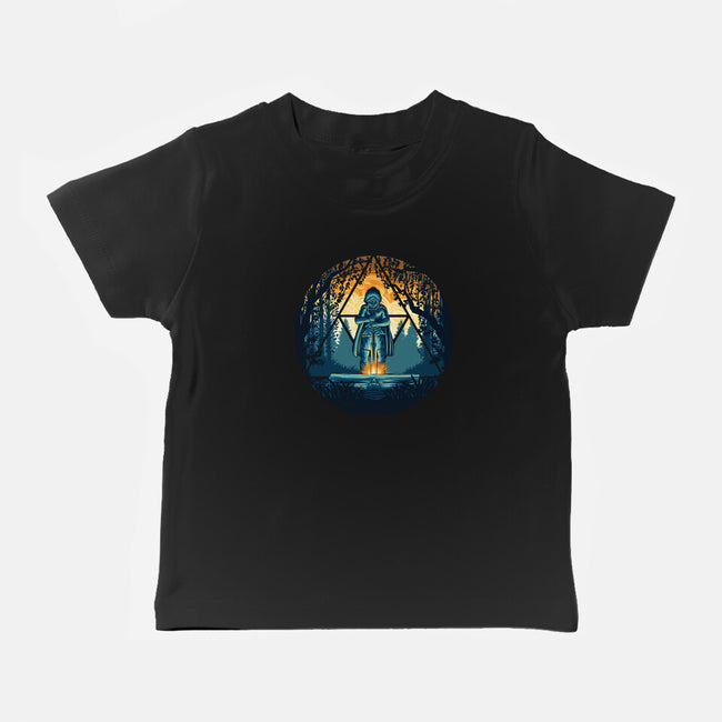 Sword In The Woods-Baby-Basic-Tee-rmatix