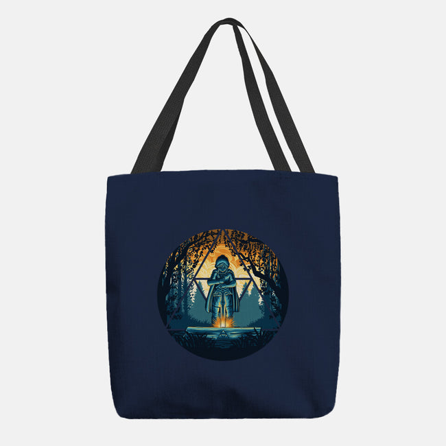 Sword In The Woods-None-Basic Tote-Bag-rmatix