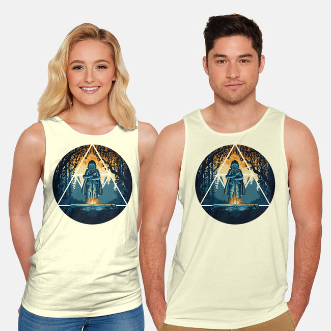 Sword In The Woods-Unisex-Basic-Tank-rmatix