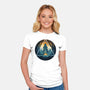 Sword In The Woods-Womens-Fitted-Tee-rmatix