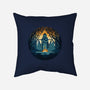 Sword In The Woods-None-Removable Cover-Throw Pillow-rmatix