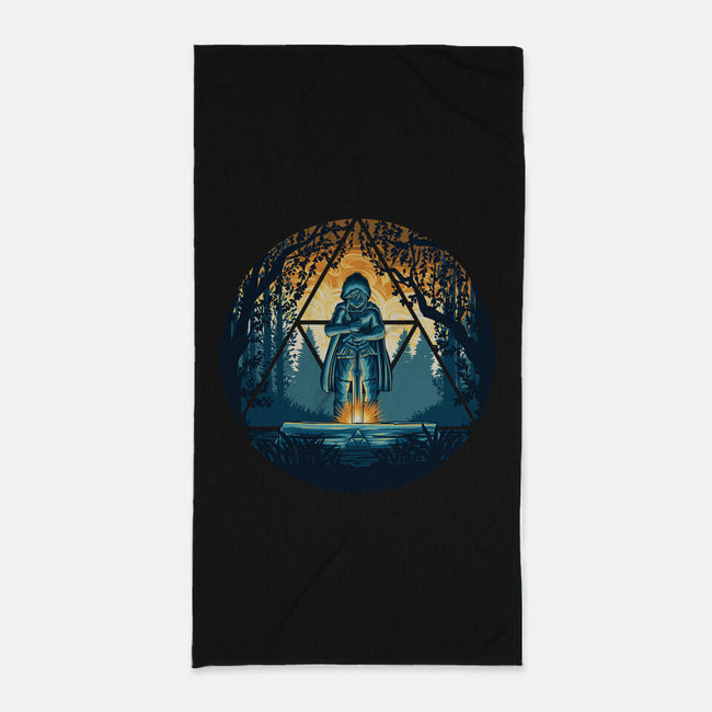 Sword In The Woods-None-Beach-Towel-rmatix