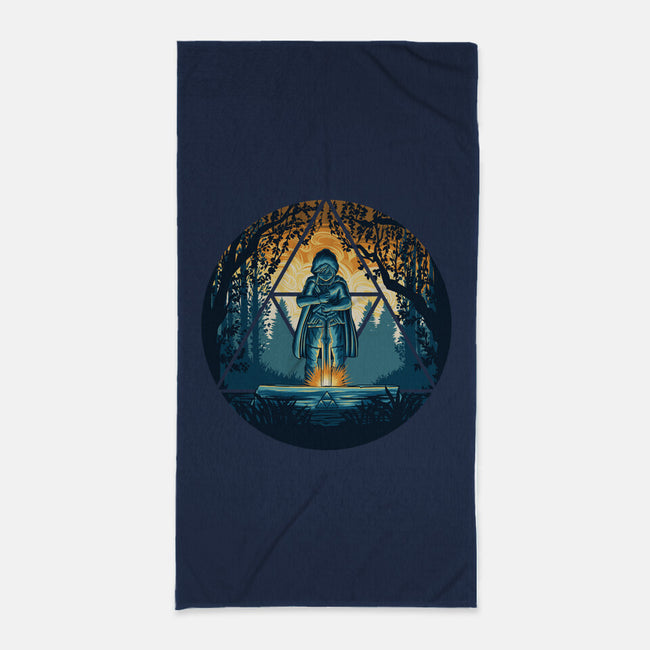 Sword In The Woods-None-Beach-Towel-rmatix