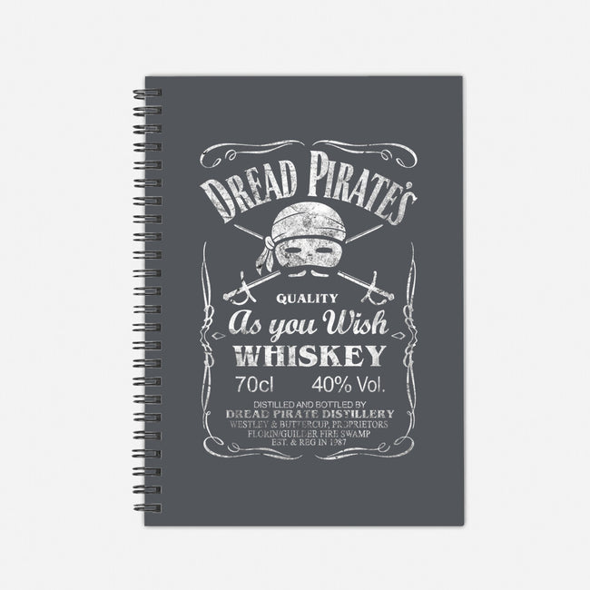 Dread Pirate's Whiskey-None-Dot Grid-Notebook-NMdesign