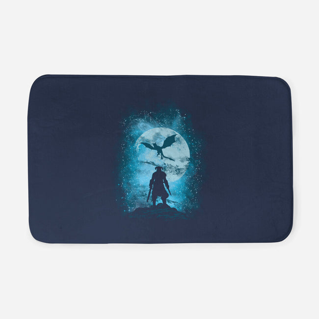 Dragon Slayer-None-Memory Foam-Bath Mat-dalethesk8er