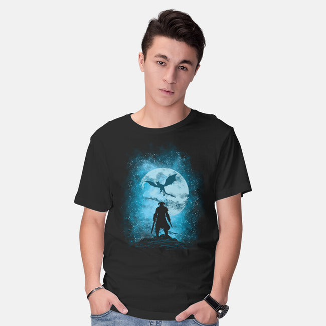 Dragon Slayer-Mens-Basic-Tee-dalethesk8er