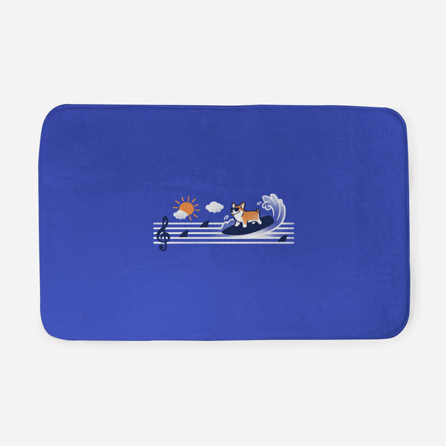 Summer Dog-None-Memory Foam-Bath Mat-NemiMakeit