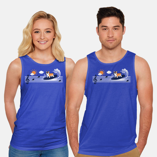 Summer Dog-Unisex-Basic-Tank-NemiMakeit