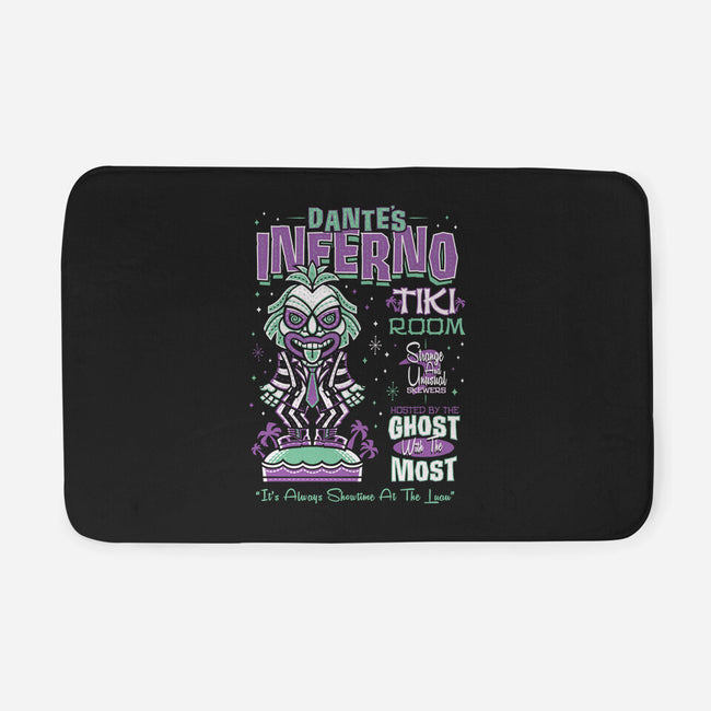 Dante's Inferno Tiki-None-Memory Foam-Bath Mat-Nemons