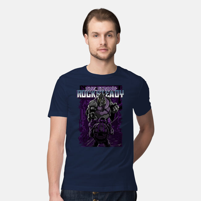 The Strong Rocksteady-Mens-Premium-Tee-Diego Oliver