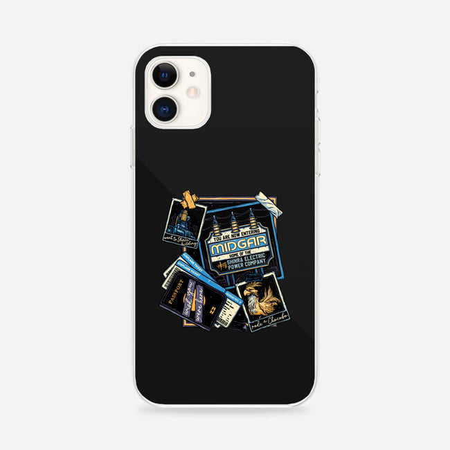 Welcome To Midgar-iPhone-Snap-Phone Case-glitchygorilla