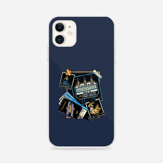 Welcome To Midgar-iPhone-Snap-Phone Case-glitchygorilla