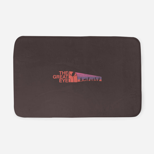 The Great Eye-None-Memory Foam-Bath Mat-rocketman_art