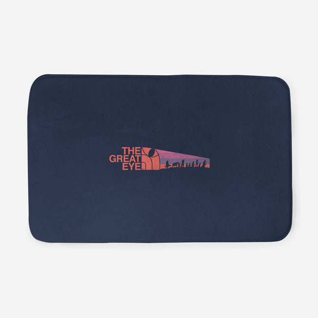 The Great Eye-None-Memory Foam-Bath Mat-rocketman_art