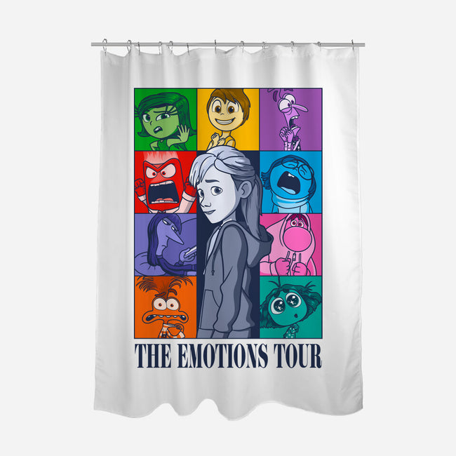 The Emotions Tour-None-Polyester-Shower Curtain-jasesa