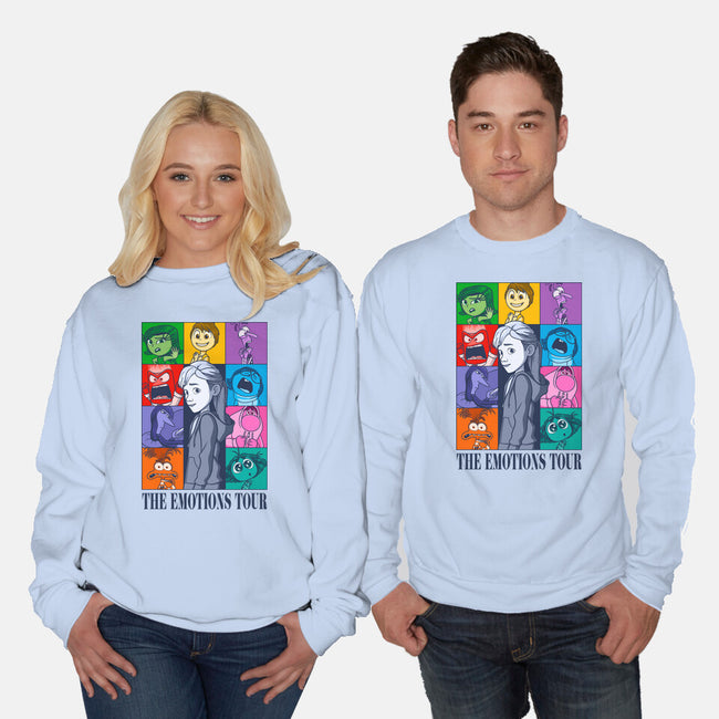 The Emotions Tour-Unisex-Crew Neck-Sweatshirt-jasesa