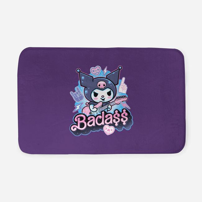 The Baddest Ever-None-Memory Foam-Bath Mat-glitchygorilla