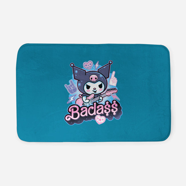 The Baddest Ever-None-Memory Foam-Bath Mat-glitchygorilla