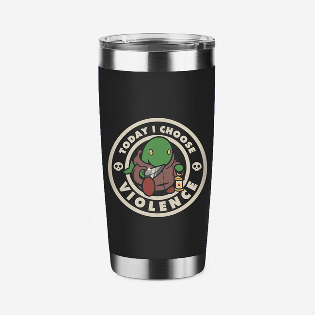 Violent Tonberry-None-Stainless Steel Tumbler-Drinkware-demonigote