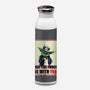 May The Force Be With You-None-Water Bottle-Drinkware-fanfabio