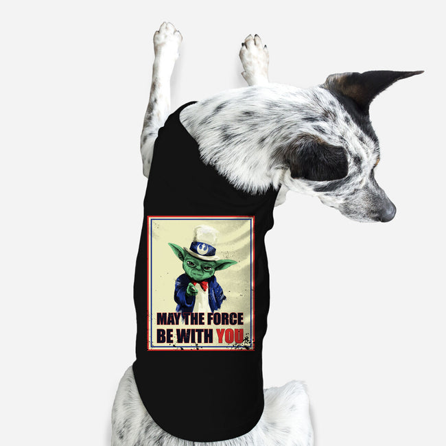 May The Force Be With You-Dog-Basic-Pet Tank-fanfabio