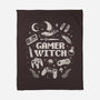 Gamer Witch-None-Fleece-Blanket-eduely