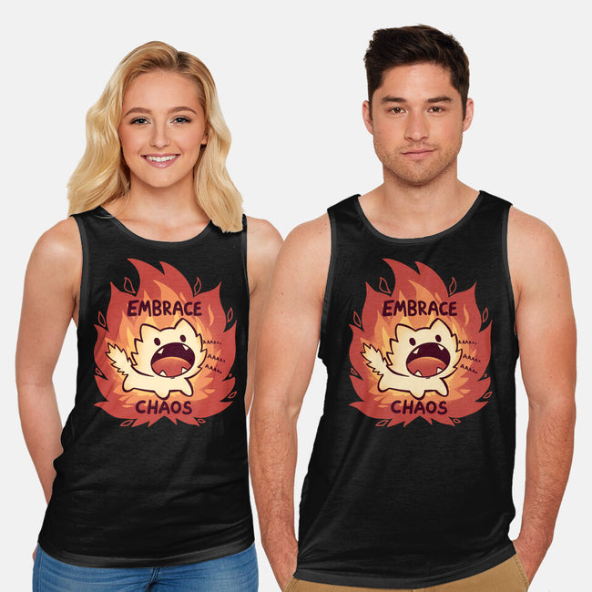 Embrace Chaos-Unisex-Basic-Tank-TechraNova