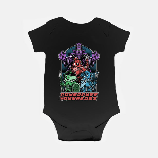 Power Girls Dungeons-Baby-Basic-Onesie-Studio Mootant