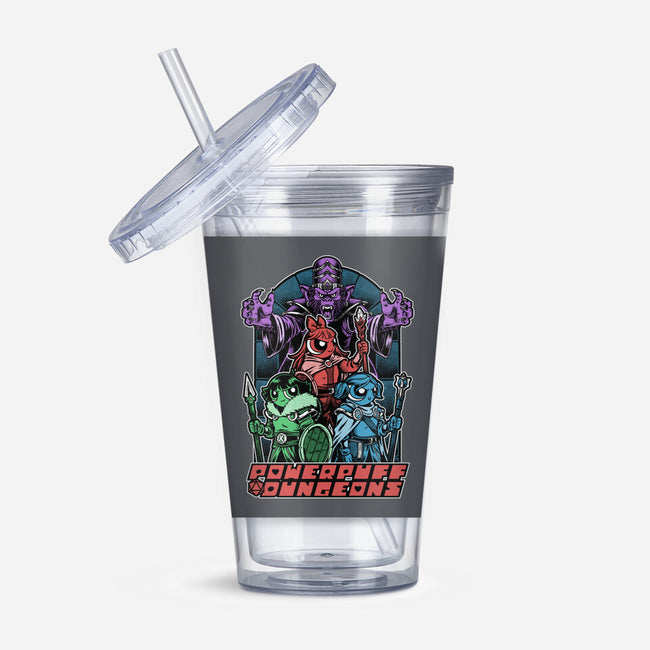 Power Girls Dungeons-None-Acrylic Tumbler-Drinkware-Studio Mootant