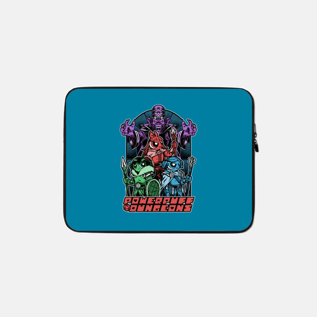 Power Girls Dungeons-None-Zippered-Laptop Sleeve-Studio Mootant